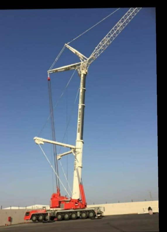 كرين هيدروليكي لتأجير أعمال الرفع في الرياض